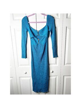 self portrait blue satin diamante maxi dress Pale Blue Rhinestone Cape Maxi Dress  self-portrait-US